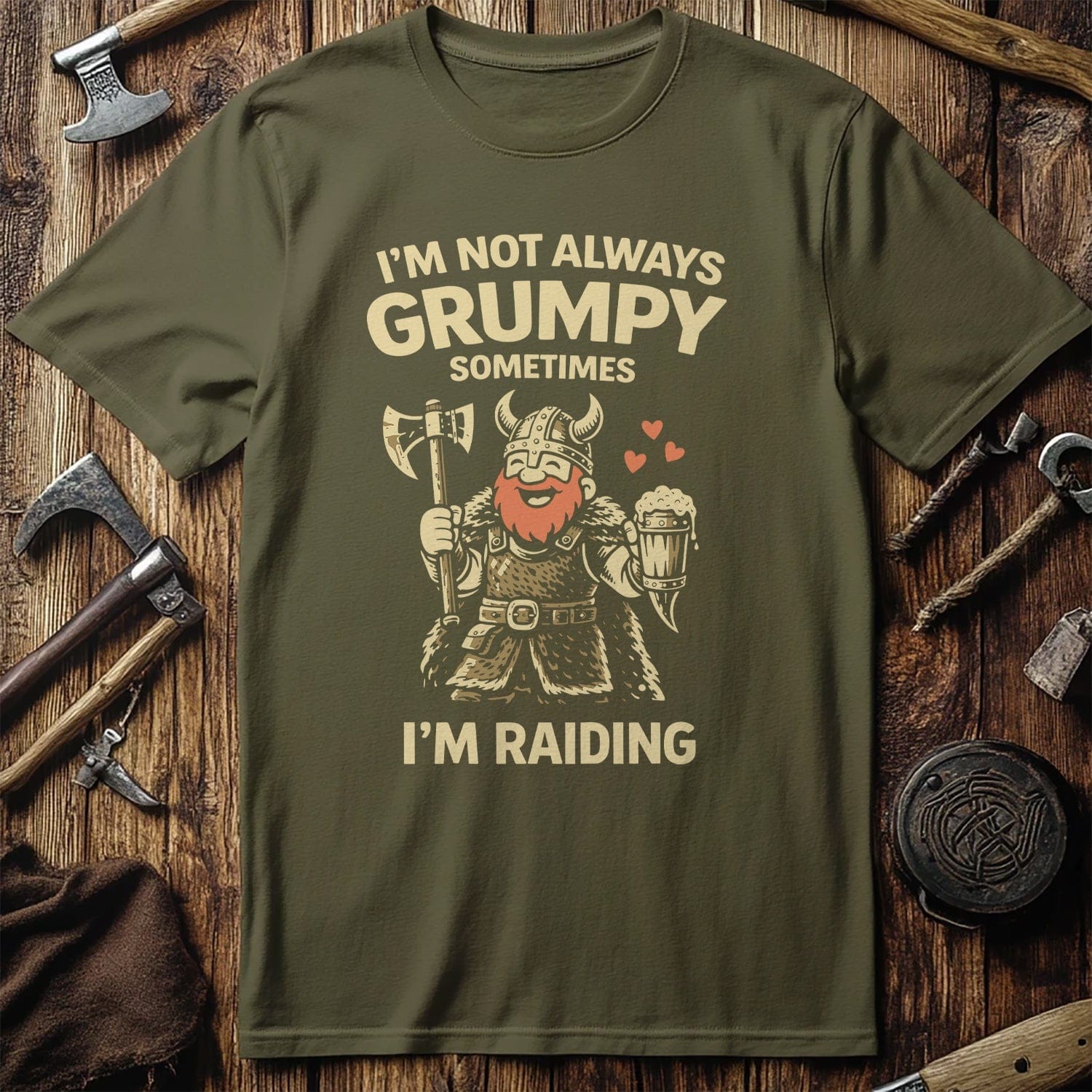 NOT ALWAYS GRUMPY RAID 026 T Shirt US