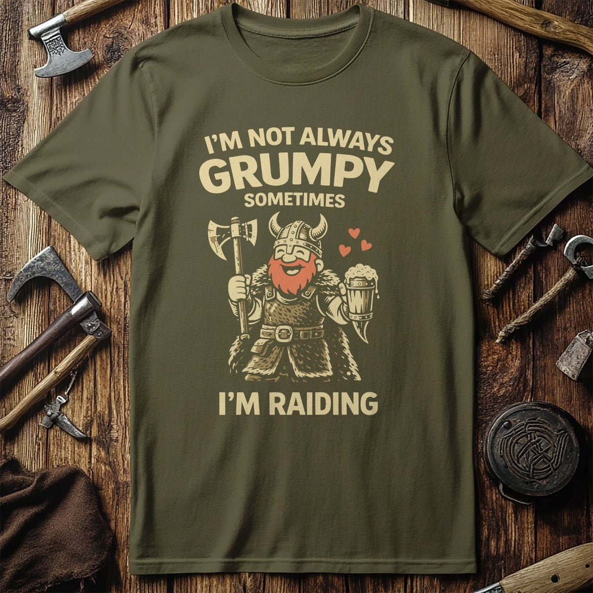 NOT ALWAYS GRUMPY RAID 026 T Shirt US