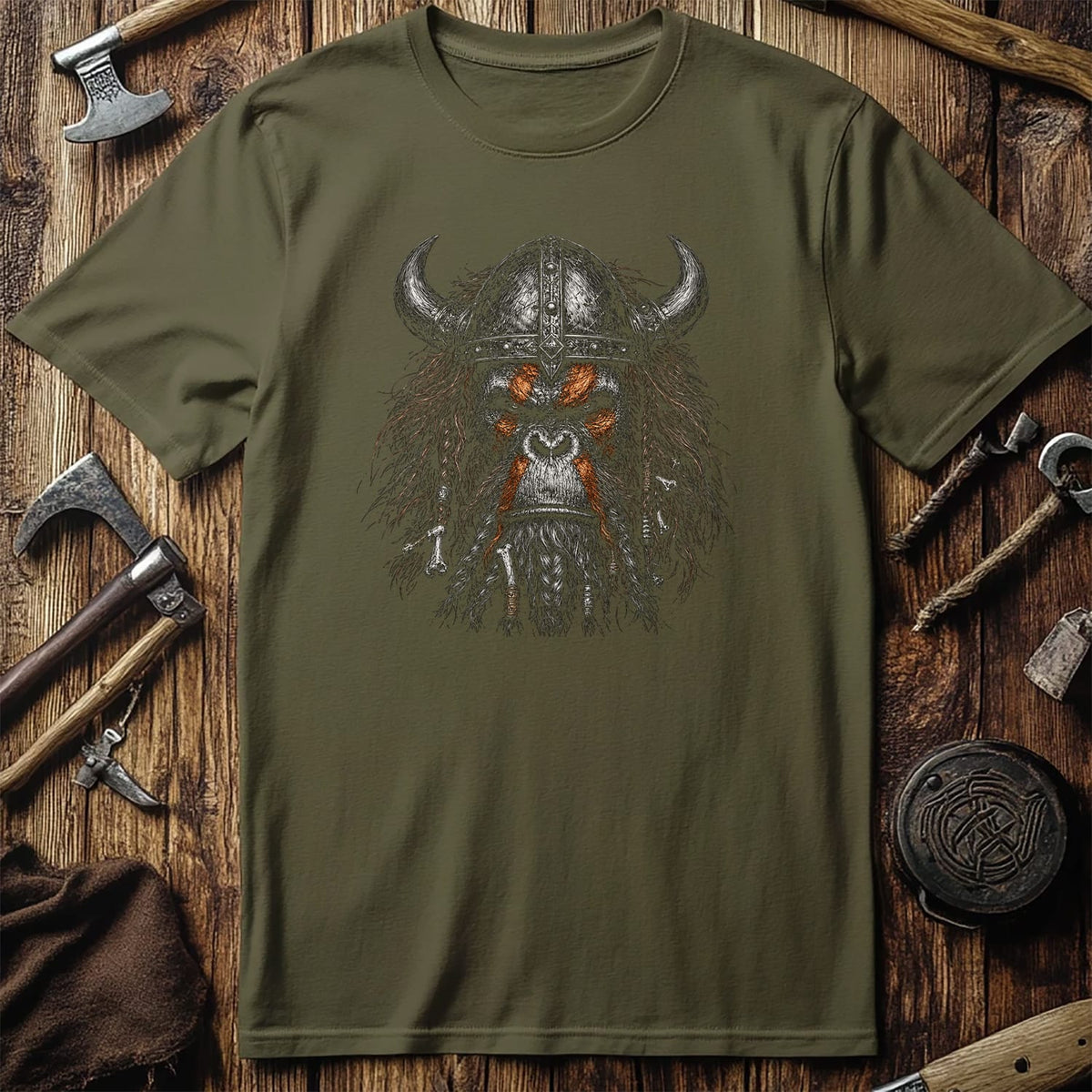 ORANGUTAN-BERSERKER-VIKING-050 T-Shirt US