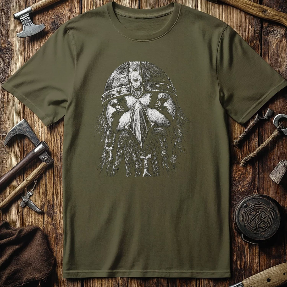 PUFFIN-BERSERKER-VIKING-050 T-Shirt US