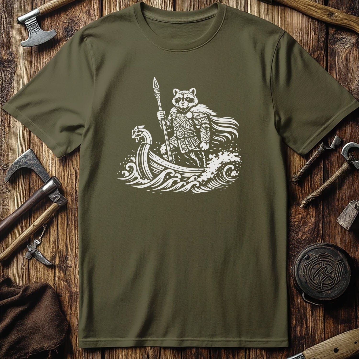 RACCOON LONGSHIP 026 T Shirt US