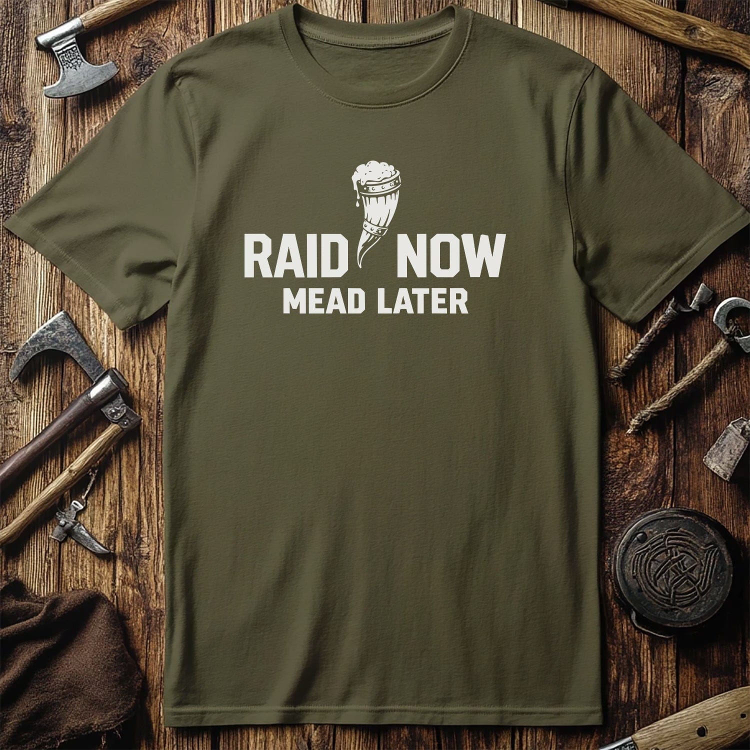 RAID NOW MEAD LATER 026 T Shirt US