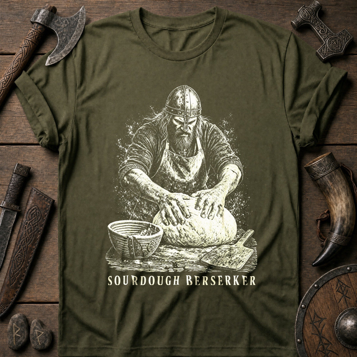 Sourdough Berserker Viking T-Shirt US