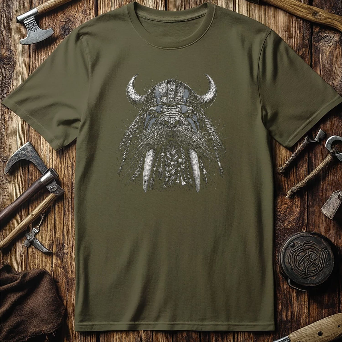 WALRUS-BERSERKER-VIKING-050 T-Shirt US