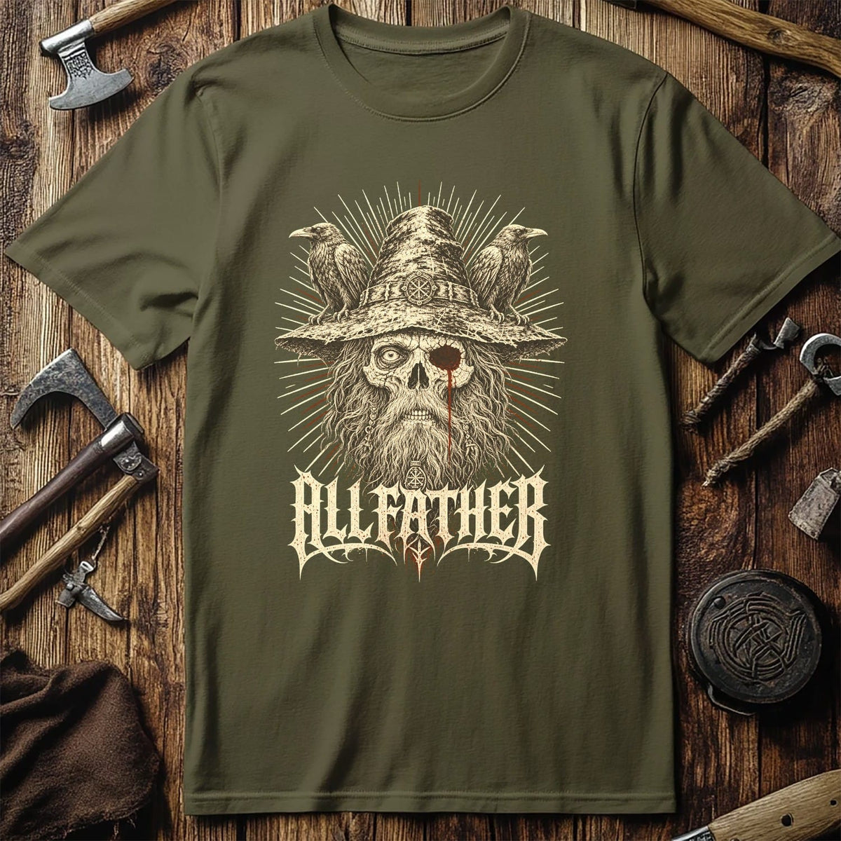 Allfather Of Odd Jobs Viking T-Shirt EU