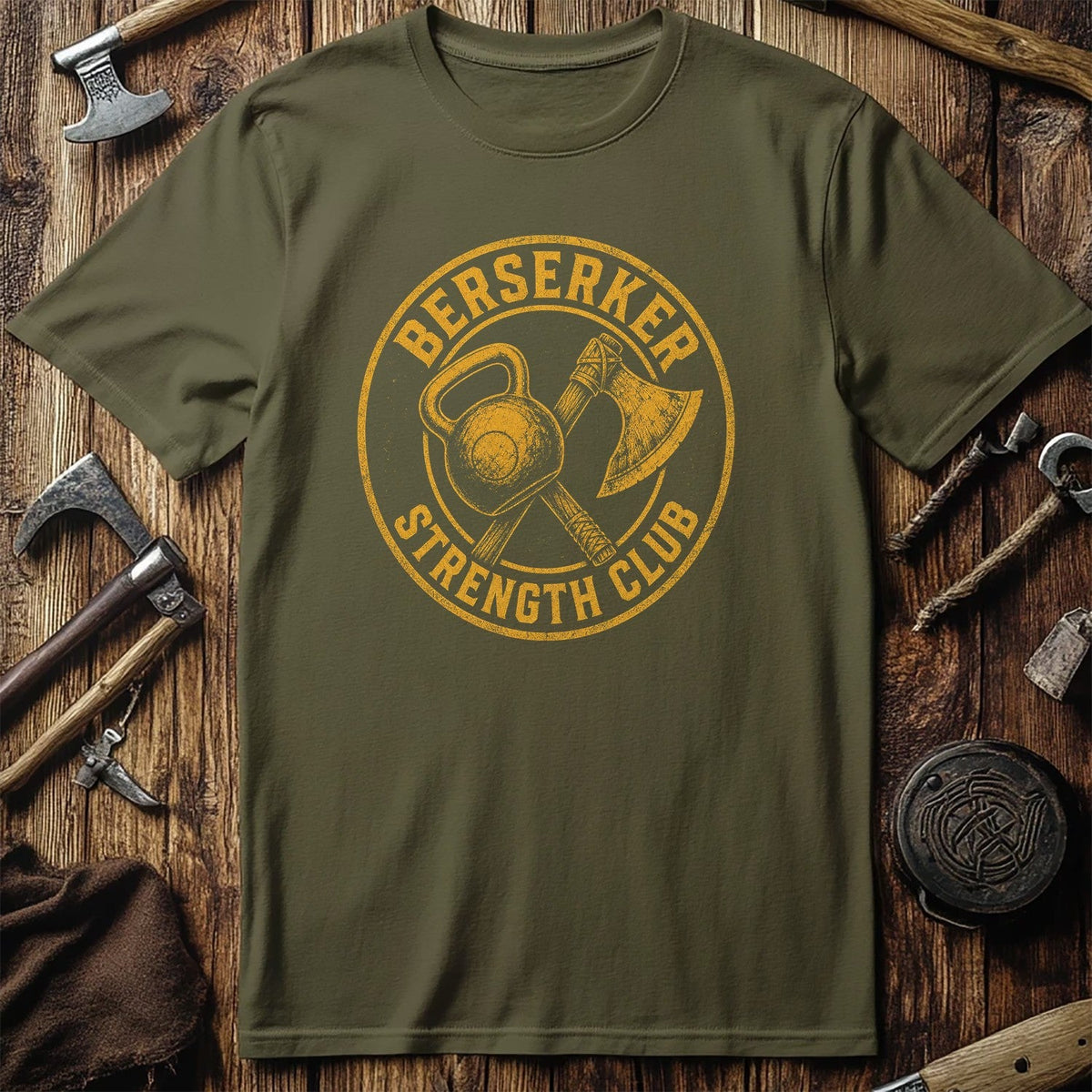 Berserker Strength Club Viking T-Shirt US