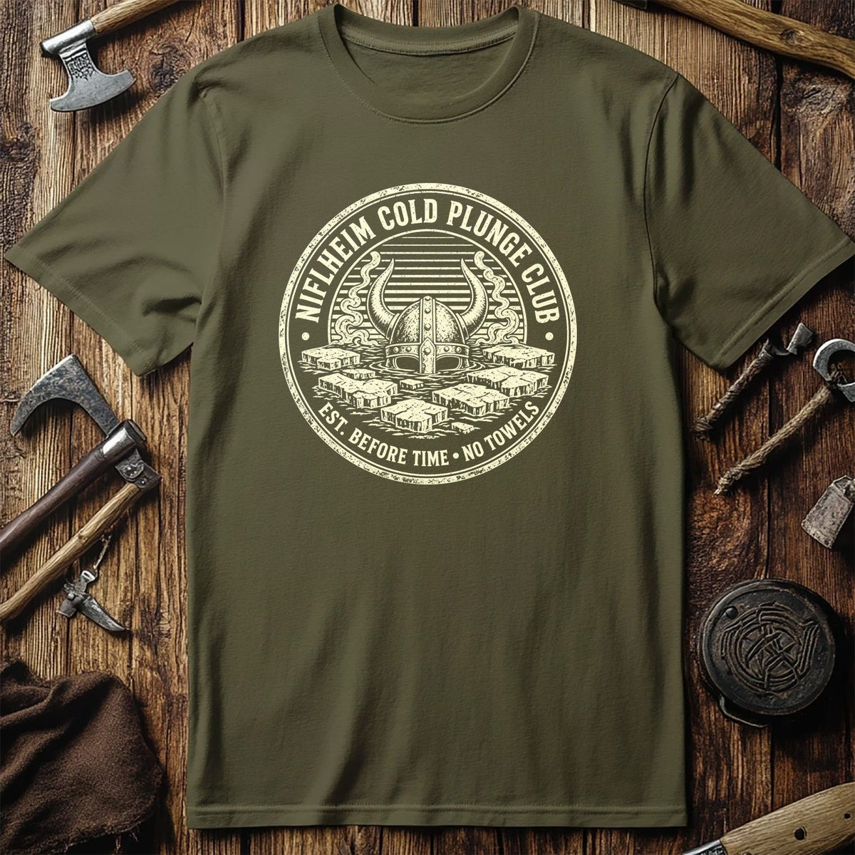 Niflheim Cold Plunge Club Viking T-Shirt US