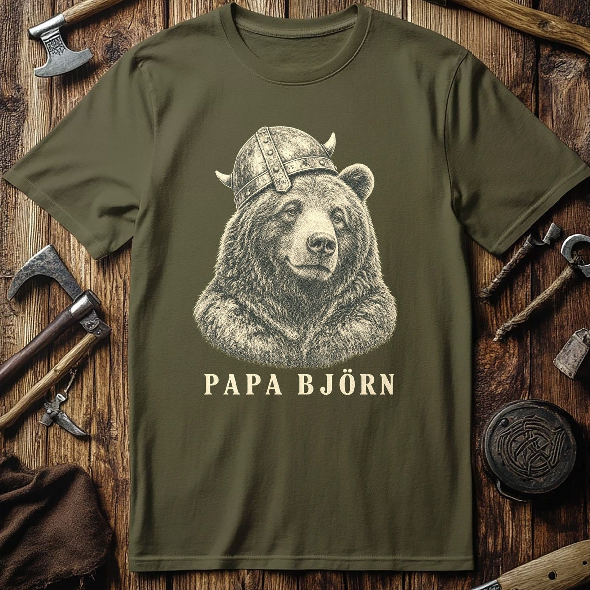 Papa Björn Viking T-Shirt US