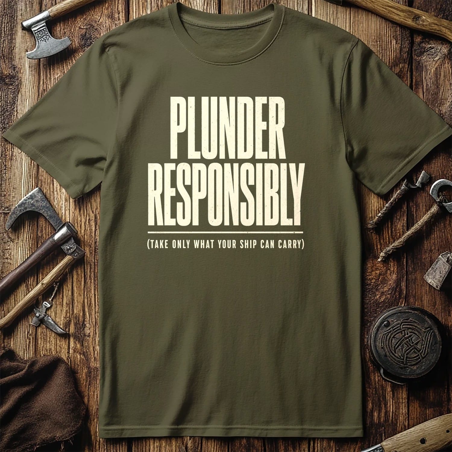 Plunder Responsibly Viking T-Shirt US