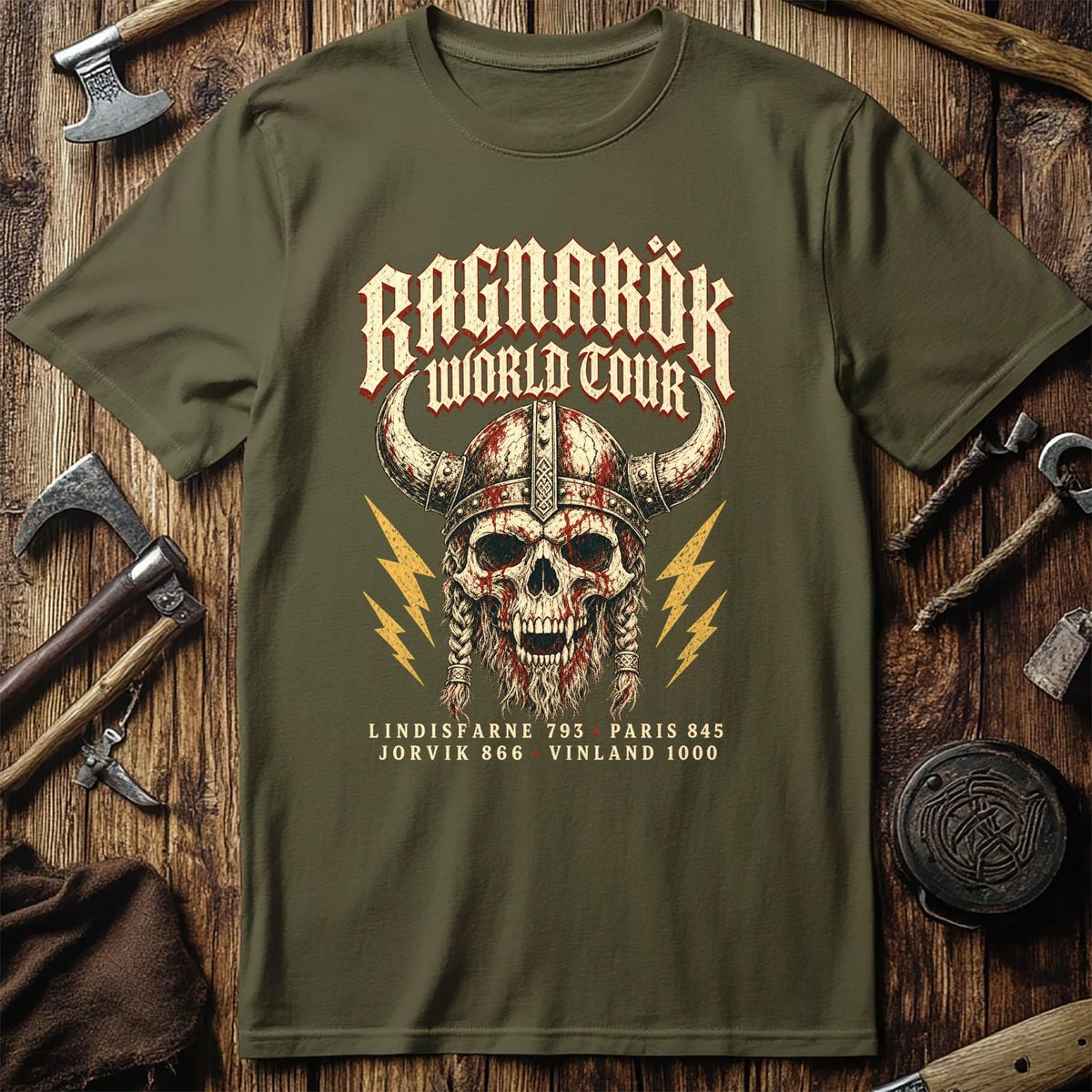 Ragnarök World Tour Viking T-Shirt US