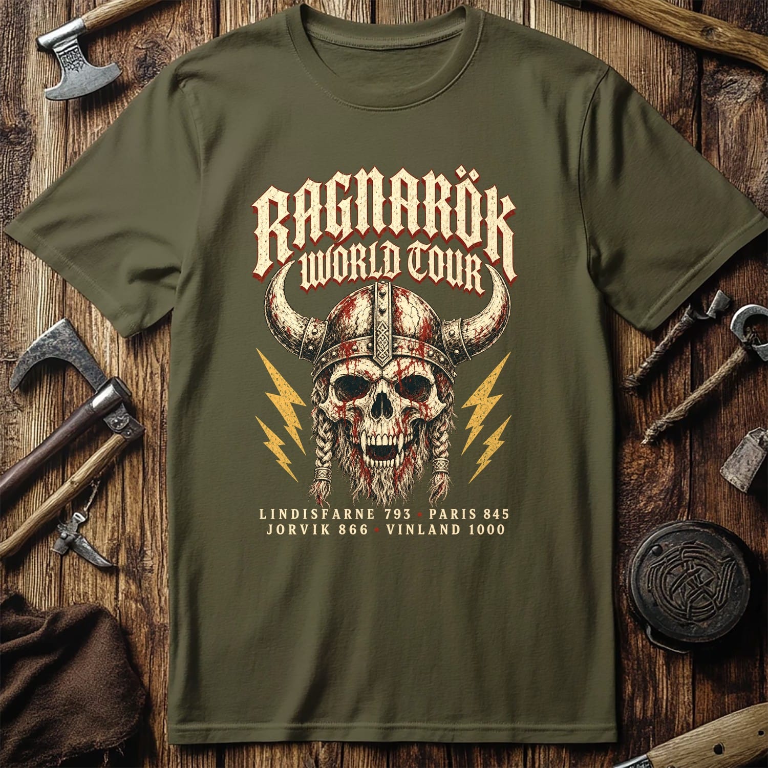 Ragnarök World Tour Viking T-Shirt US
