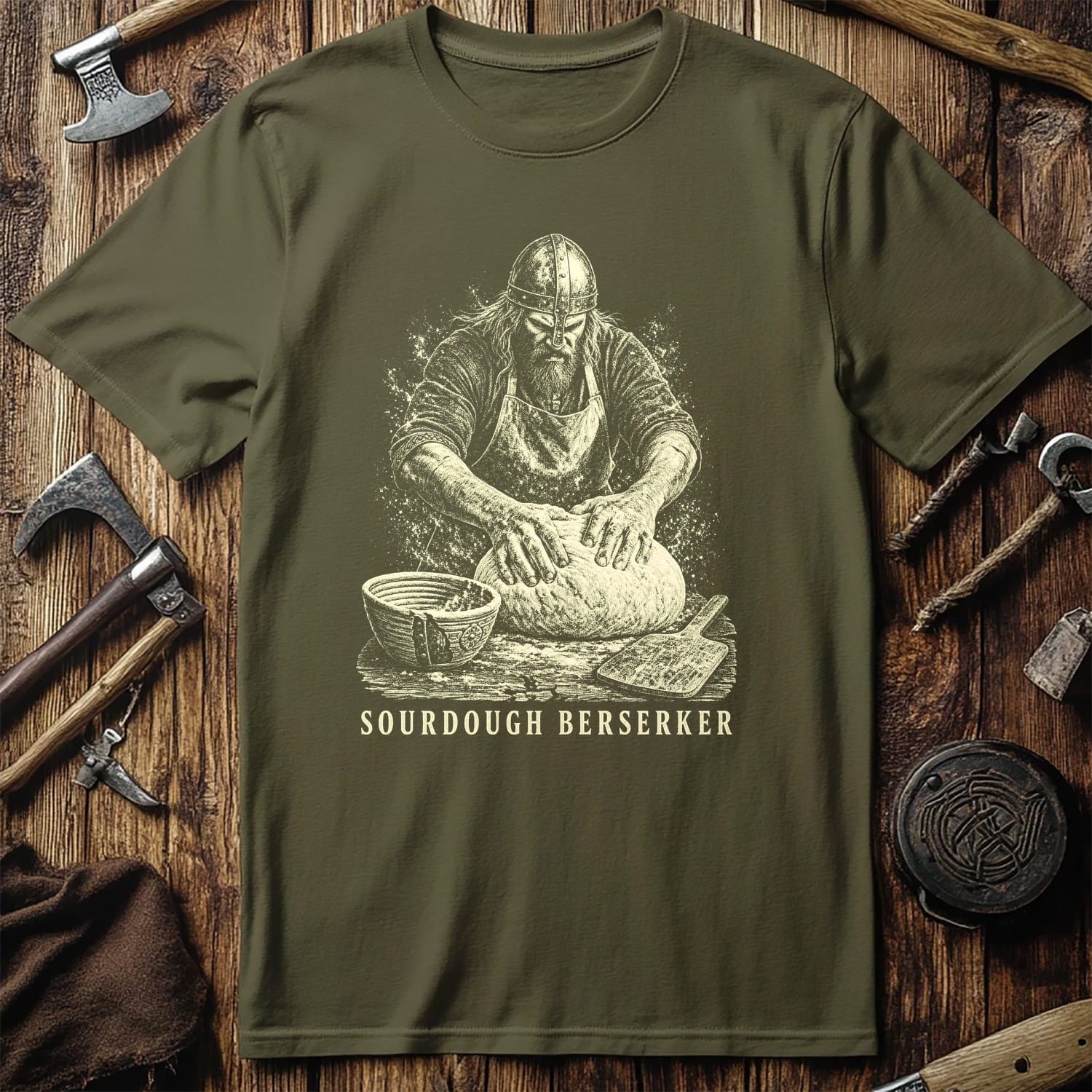 Sourdough Berserker Viking T-Shirt EU
