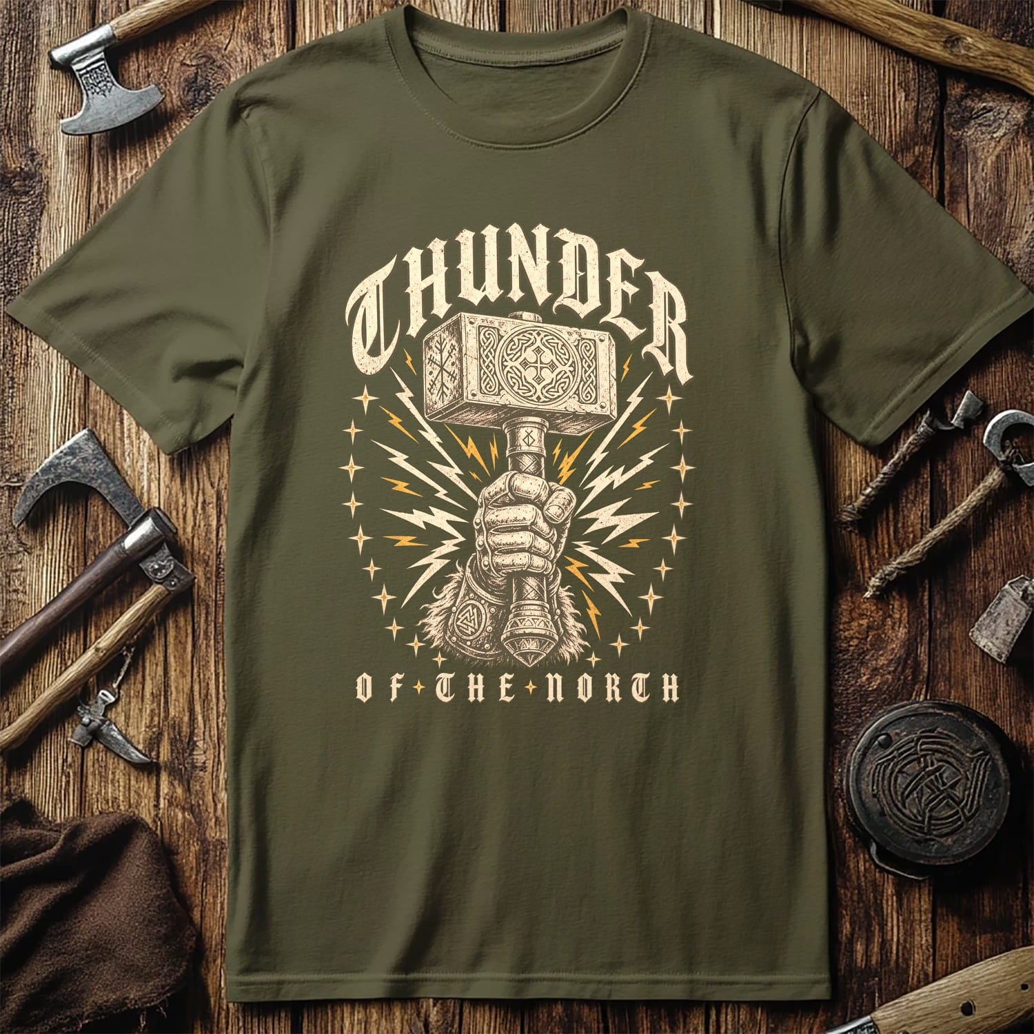 Thunder Of The North Viking T-Shirt EU