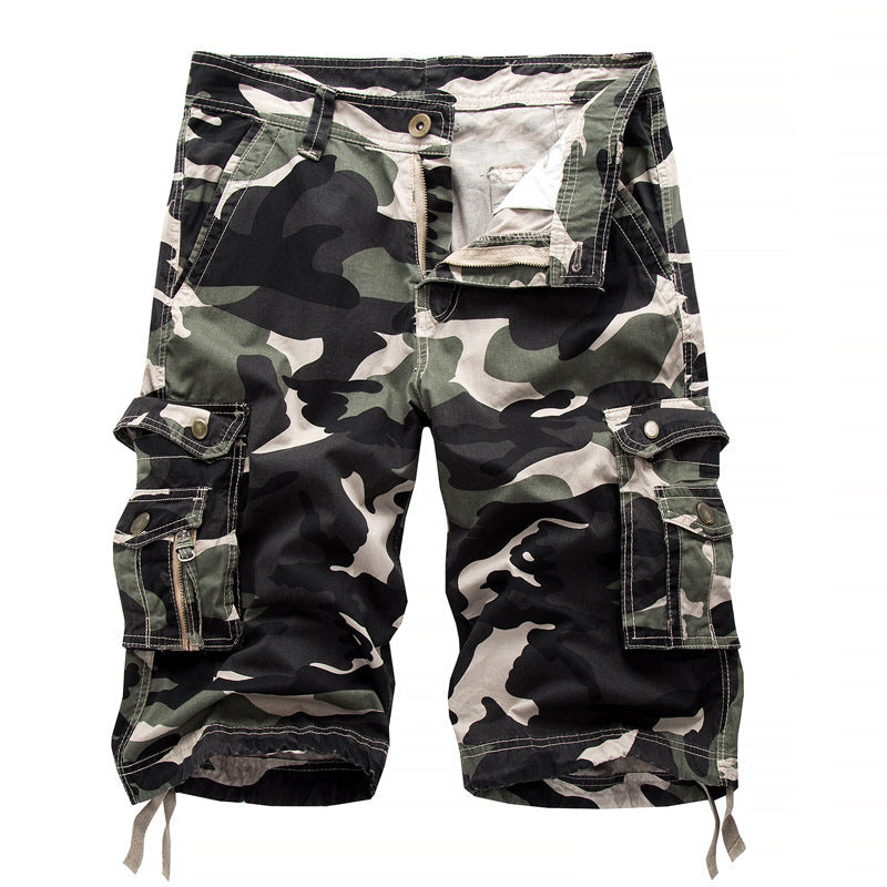Outdoor Camo Cargo Shorts