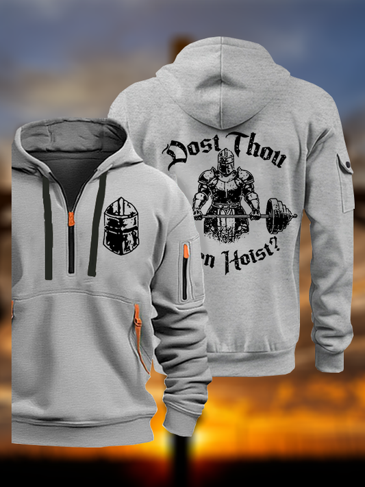 Dost Thou Even Hoist? Jesus God Christian Zipper Hoodies