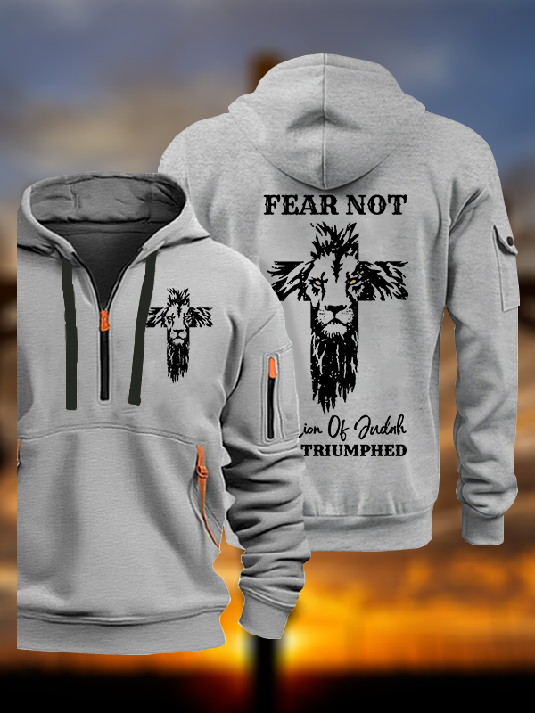 Fear Not Jesus God Christian Zipper Hoodies