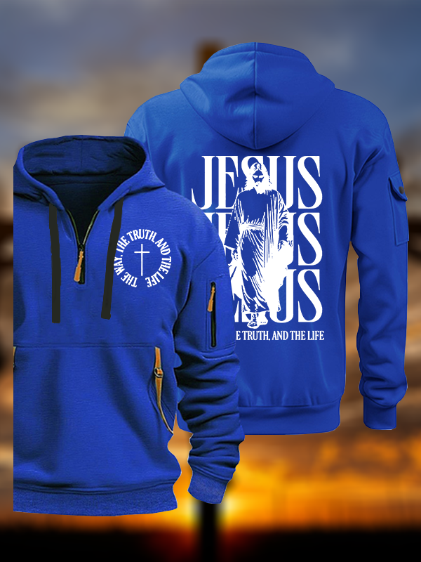 Jesus The Way The Truth And The Life Jesus God Christian Zipper Hoodies