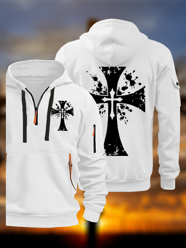 Cross Jesus God Christian Zipper Hoodies
