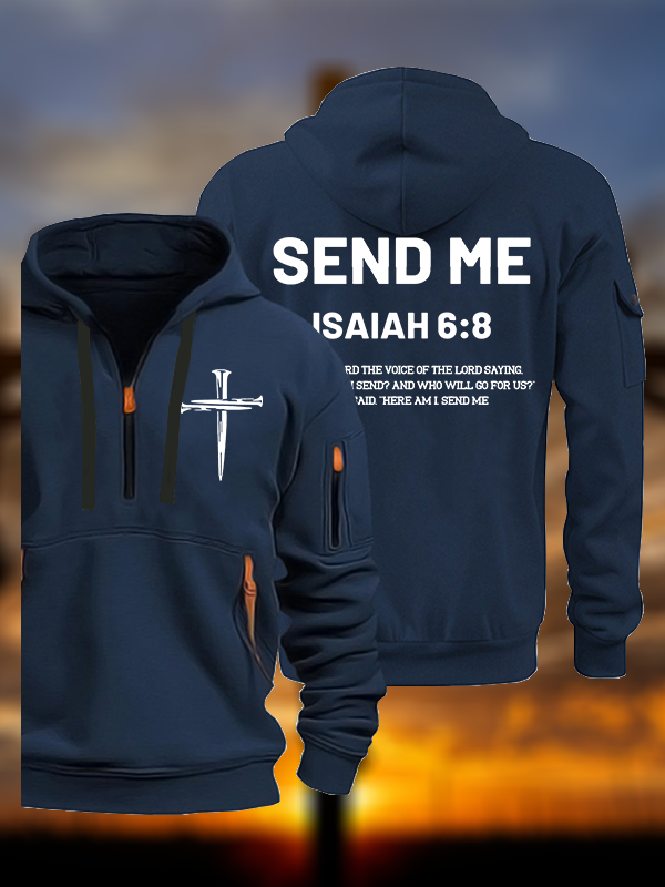 Send Me Jesus God Christian Zipper Hoodies