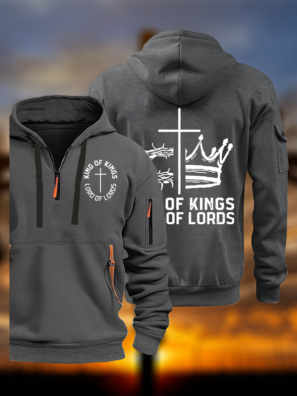 King Of Kings Lord Of Lords Jesus God Christian Zipper Hoodies