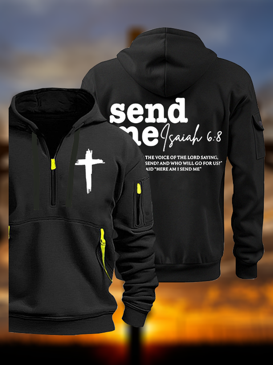 Send Me Jesus God Christian Zipper Hoodies