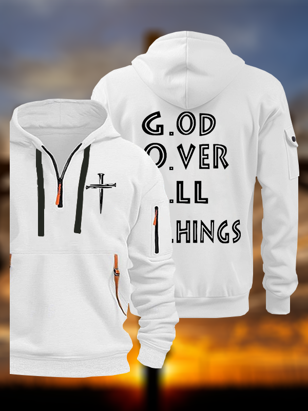 GOAT Jesus God Christian Zipper Hoodies