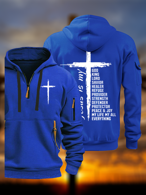 My Everything Jesus God Christian Zipper Hoodies