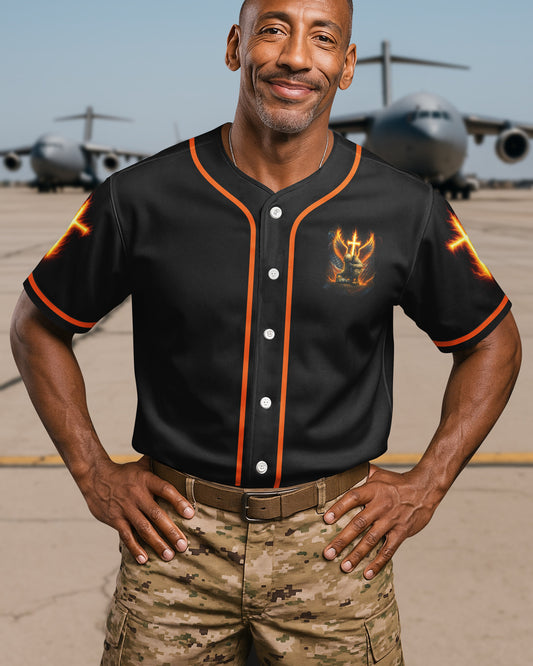 Under God's Command I Served By His Grace I Stand Jersey