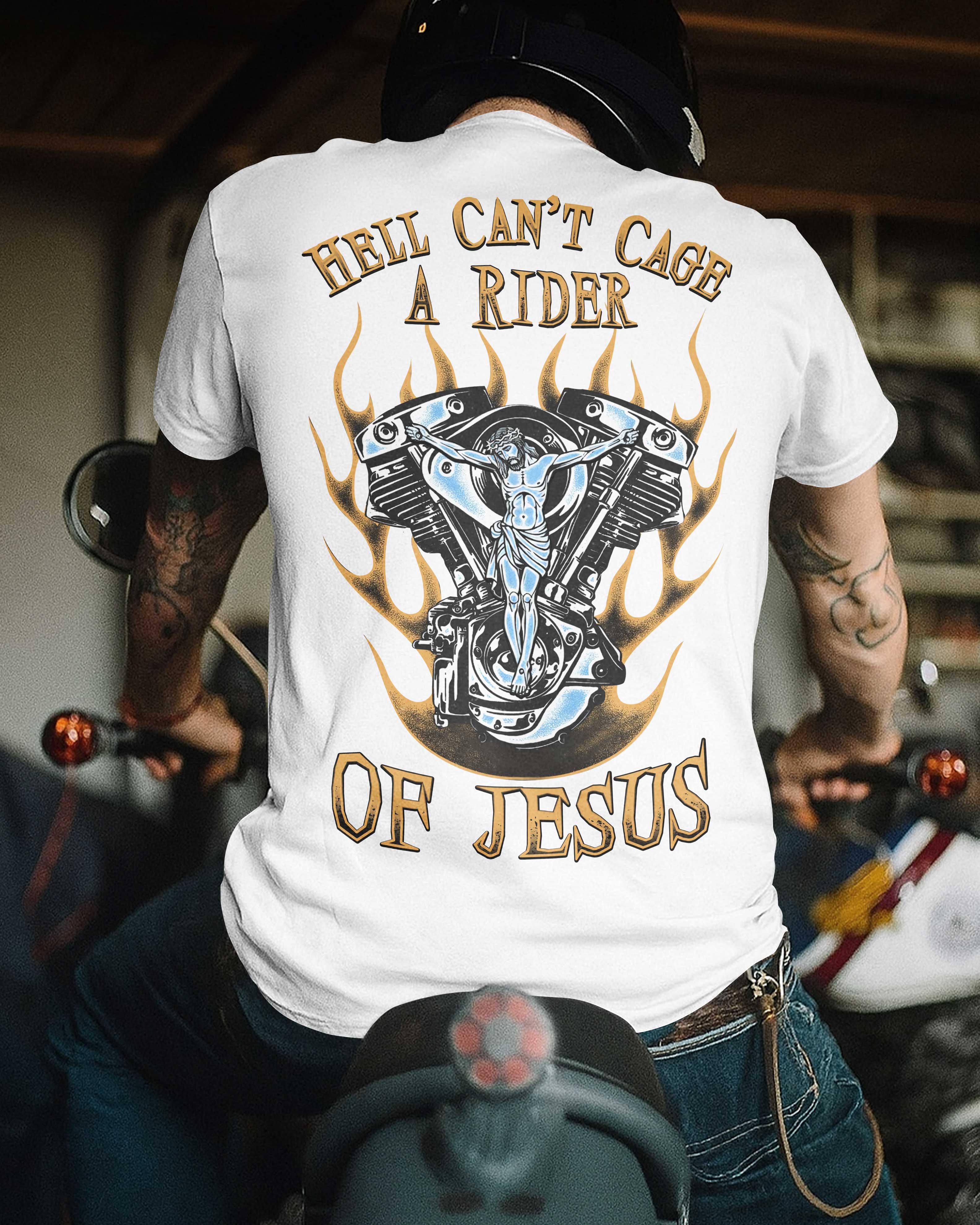 Hell Can't Cage All Over Print T-Shirt