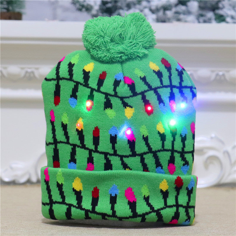 Christmas Party Casual LED Emits Light Christmas Hat