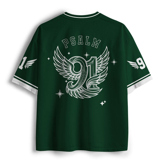 Under His Wings Christian Mesh Jersey