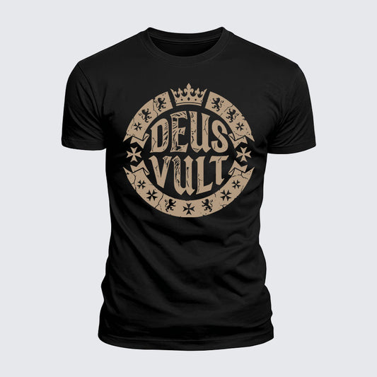 Luxe Mercerized Cotton Tee - Deus Vult