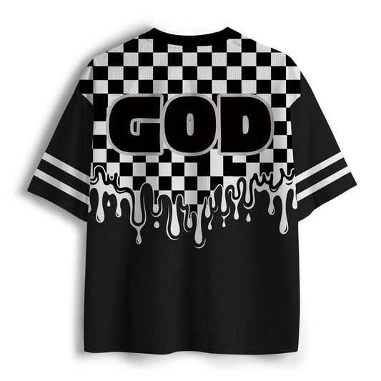 God Is Good All The Time Christian Mesh Jersey