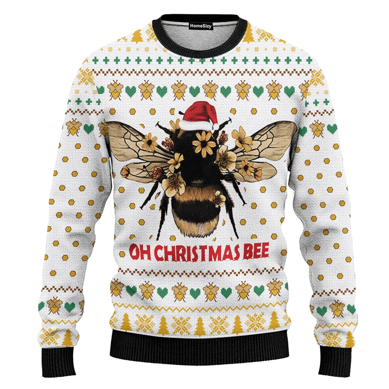 Hobby Oh Christmas Bee Bee Ugly Christmas Sweater