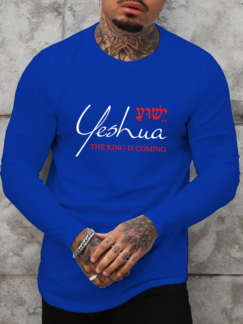 Yeshua The King is Coming Long Sleeve T-Shirt