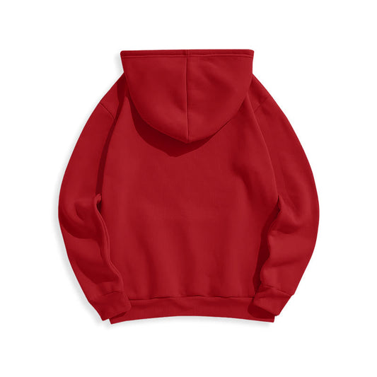 Quotation Style Be The Light Fleece Lined Polyester Hoodie