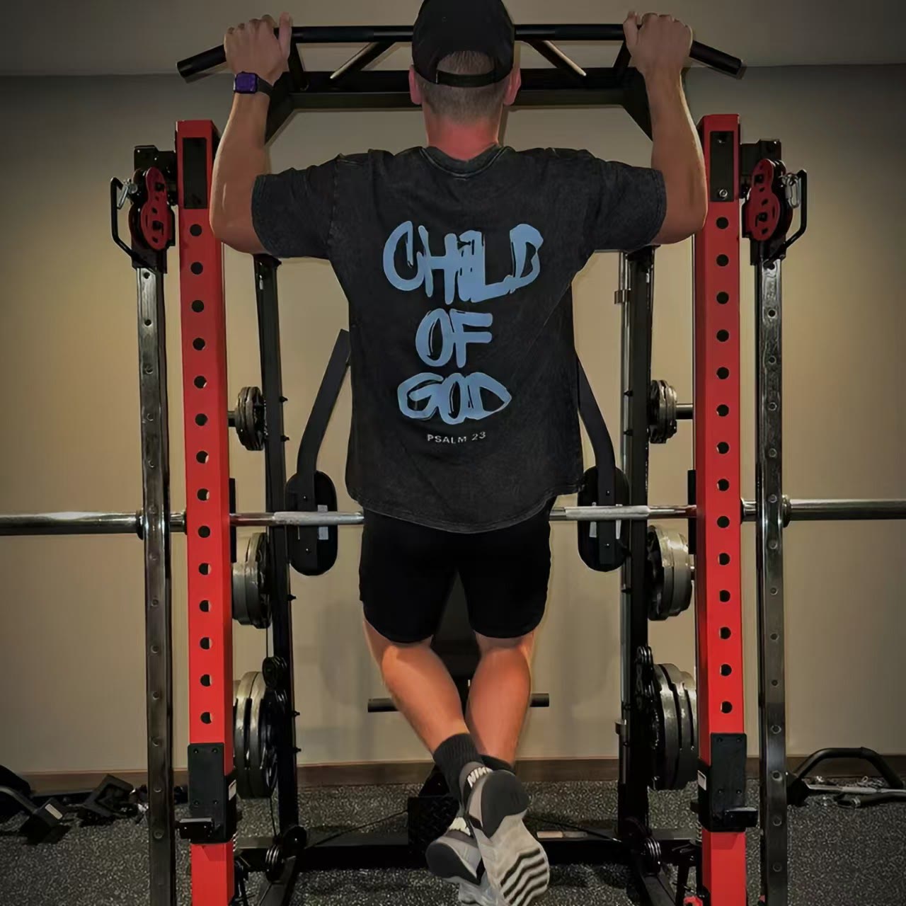 Christianartworkshop "CHILD OF GOD" Adult Washed T-Shirt