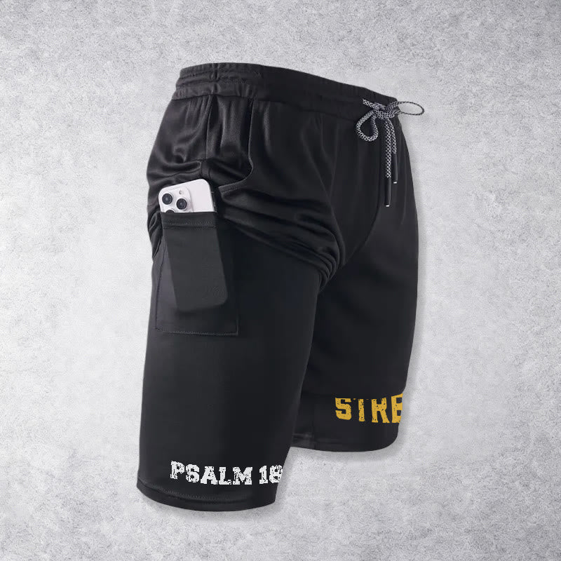 Christianartworkshop Psalm 18:1-2 The Lord Is My Strength Performance Shorts
