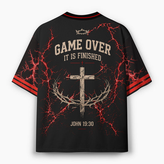 He Already Won Christian Mesh Jersey