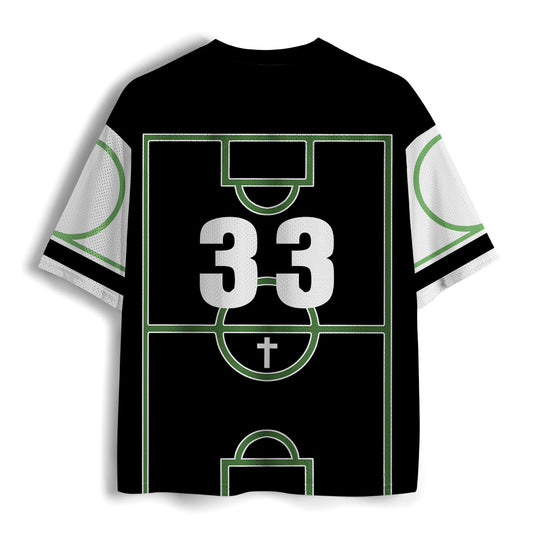 Faith Over Fear Christian Mesh Jersey