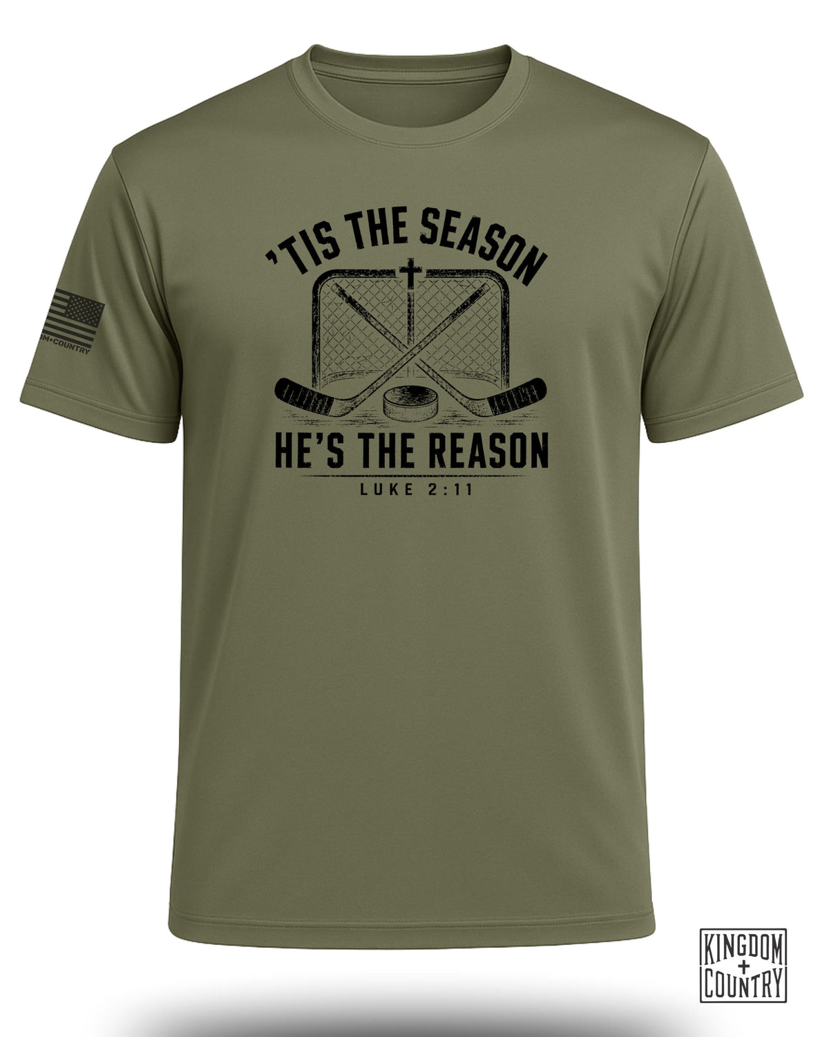 Tis The Season Hockey Performance Shirt