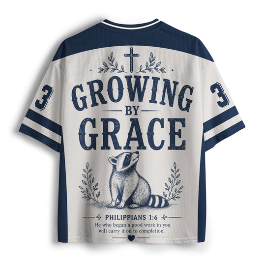 Growing In Grace Christian Mesh Jersey