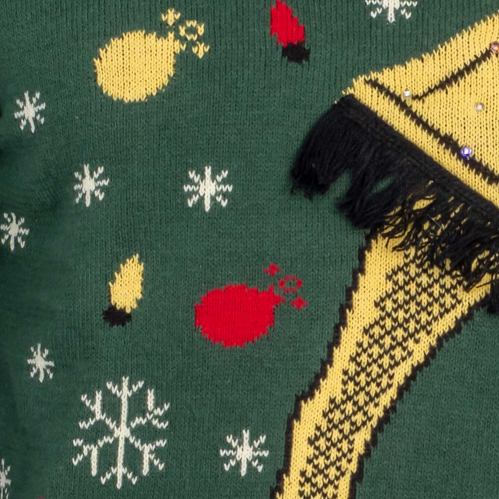 Unisex A Christmas Story Print Crew Neck Ugly Christmas Sweatshirt