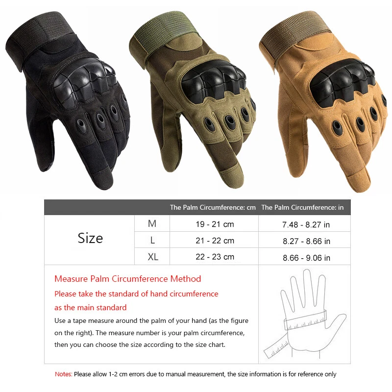 ManlyflexIndestructible Protective Tactical Gloves