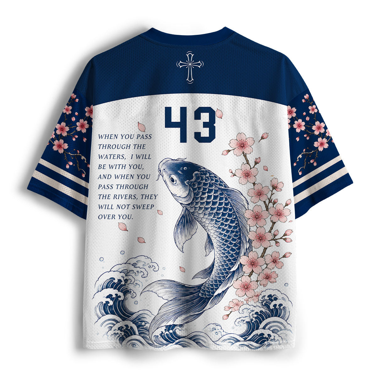 I Will Be With You Christian Mesh Jersey