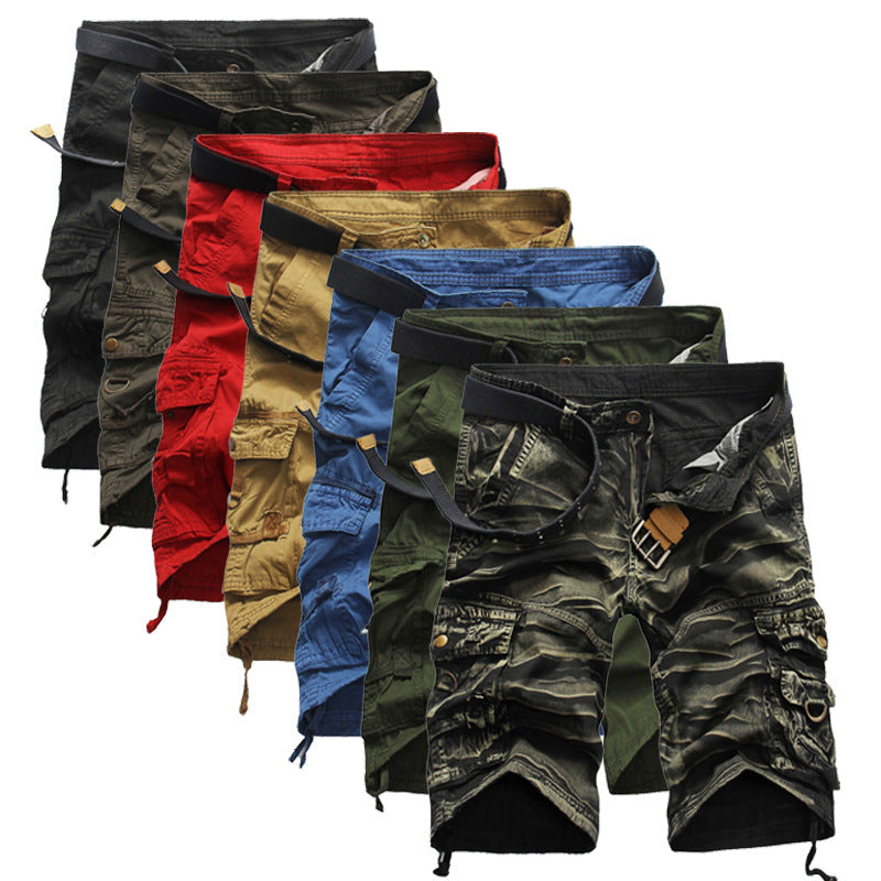 Men's Camouflage Summer Cotton Shorts