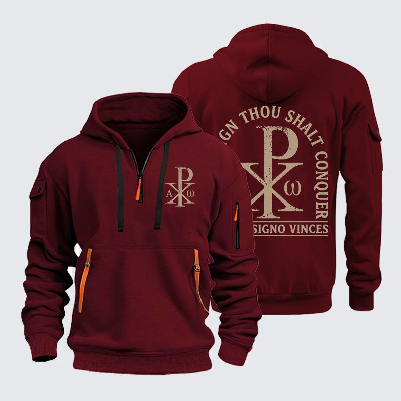 Zipper Hoodies - In Hoc Signo Vinces