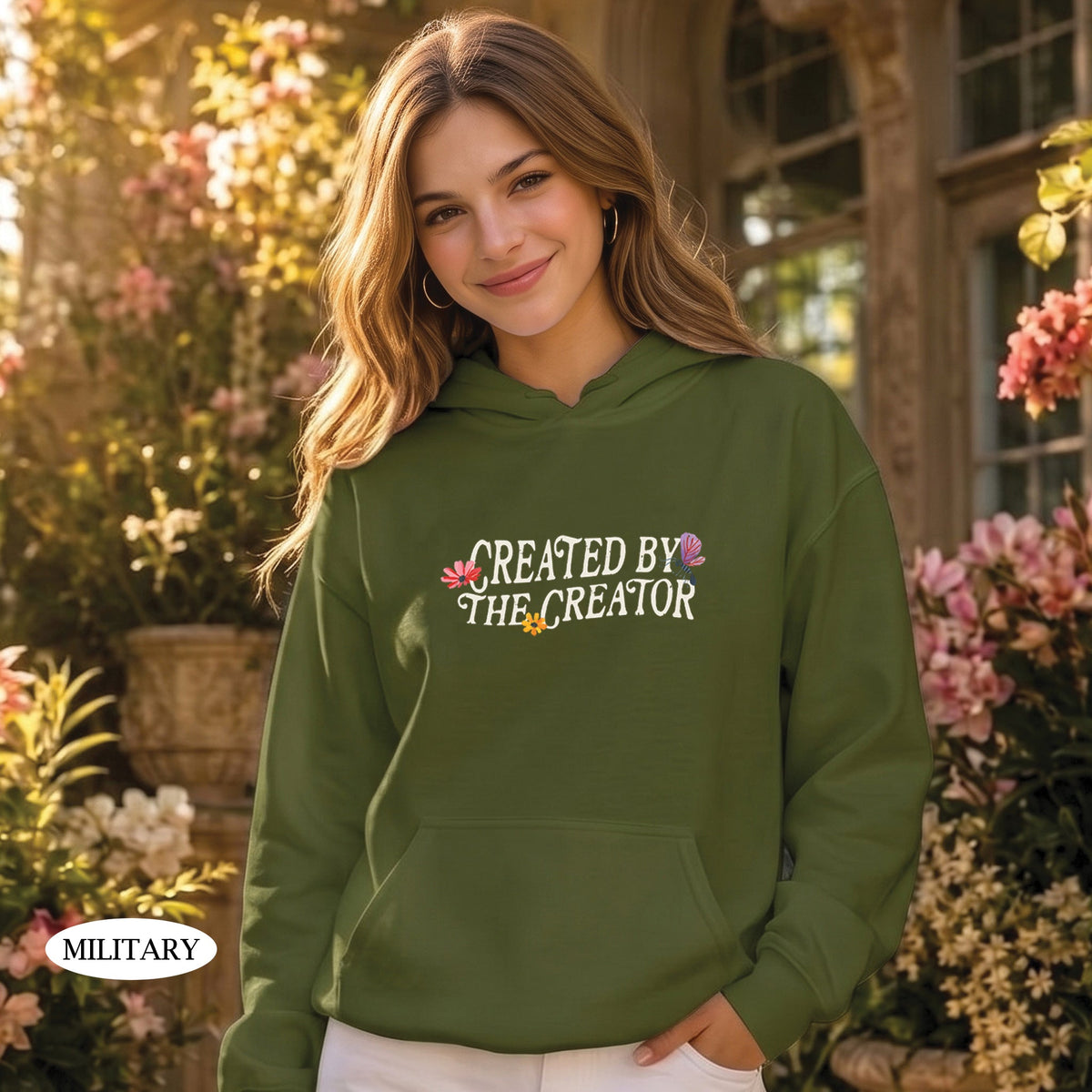 Created by the Creator Christian T-Shirt & Hoodie