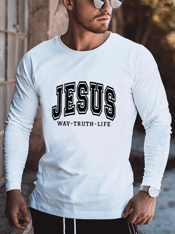 Jesus The Way Long Sleeve T-Shirt