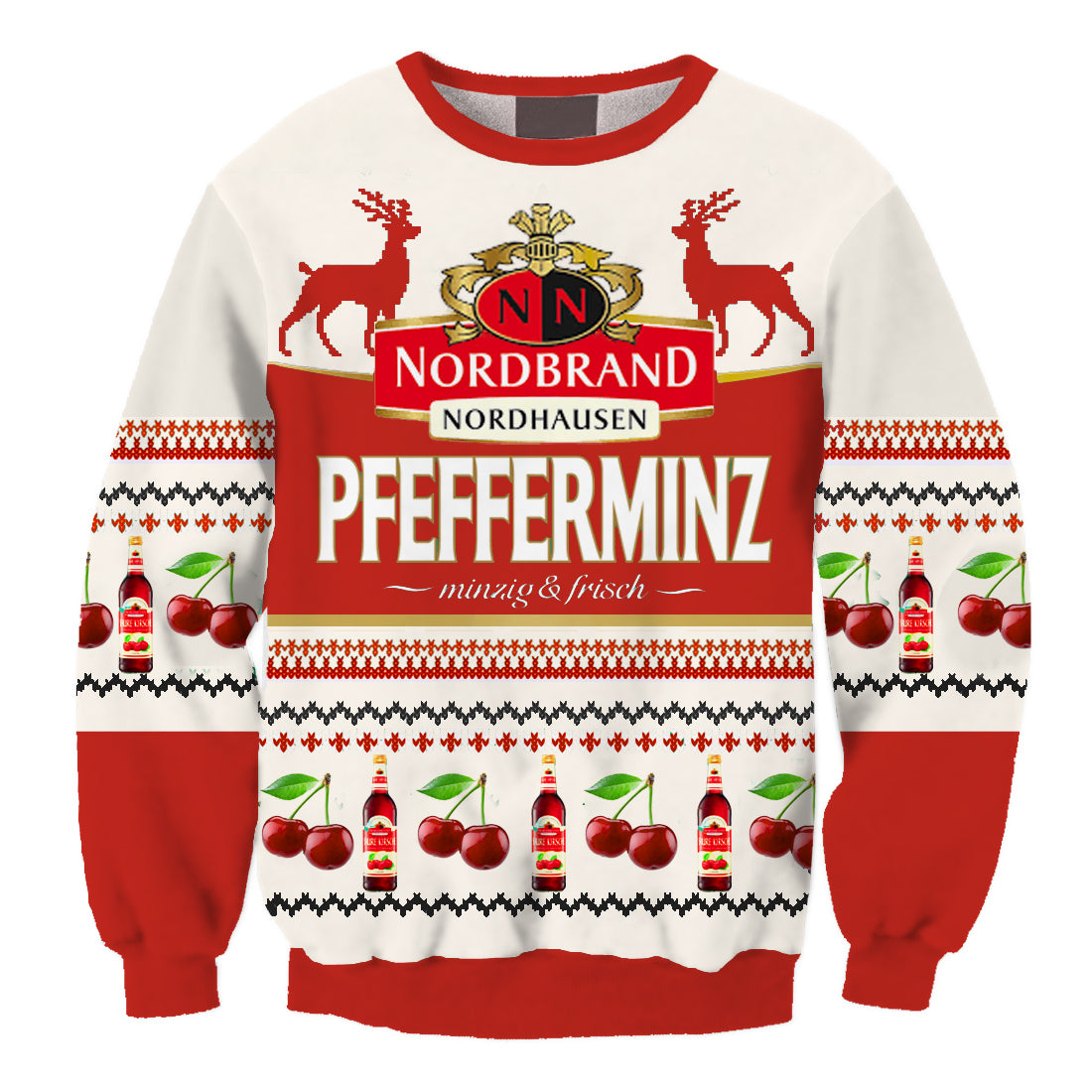 Unisex 3D Printed Ugly Christmas Sweater